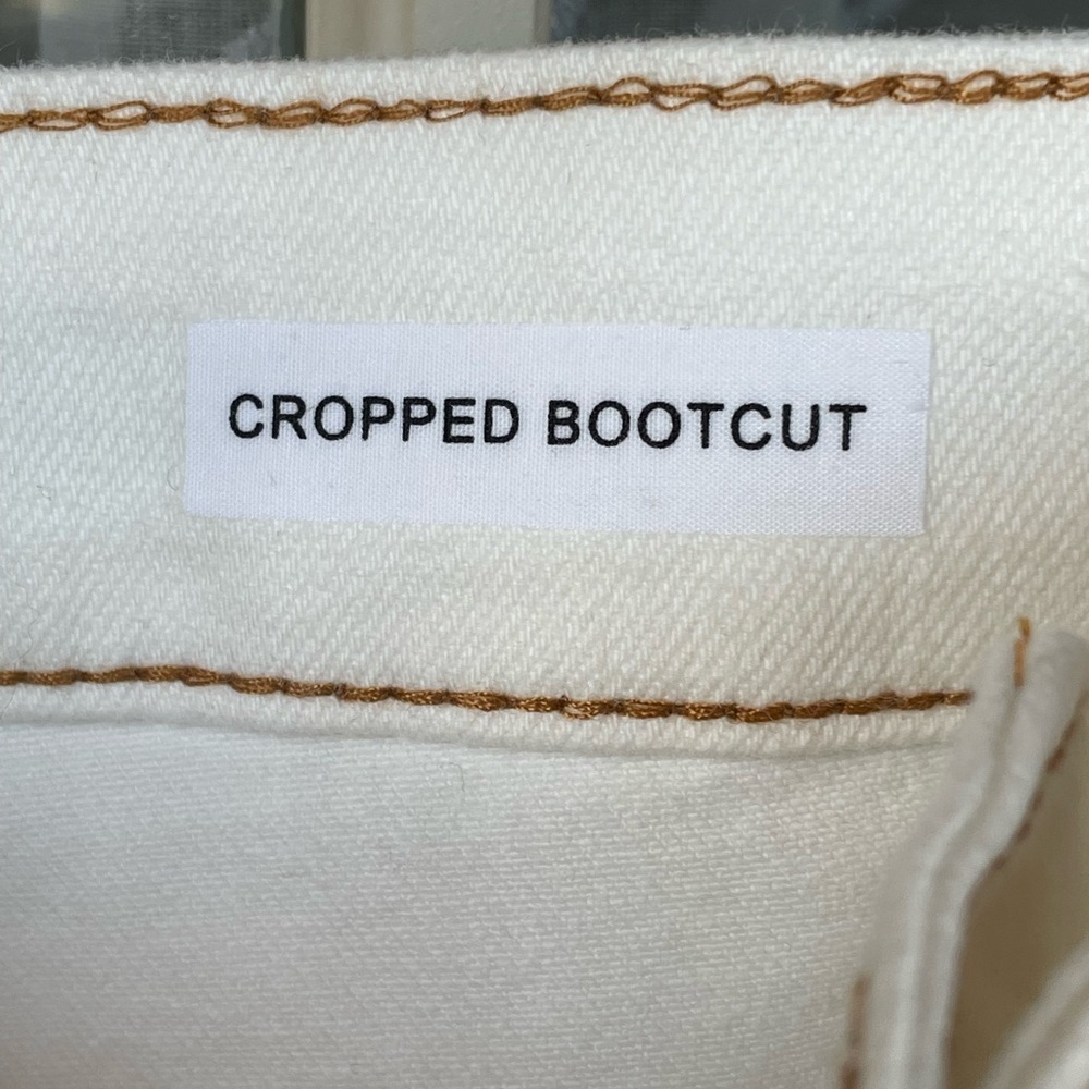 🤍 Judy Blue High-Waist Cropped Bootcut Jeans – Ecru/White (18W) ✨ NWT - Picture 7 of 11